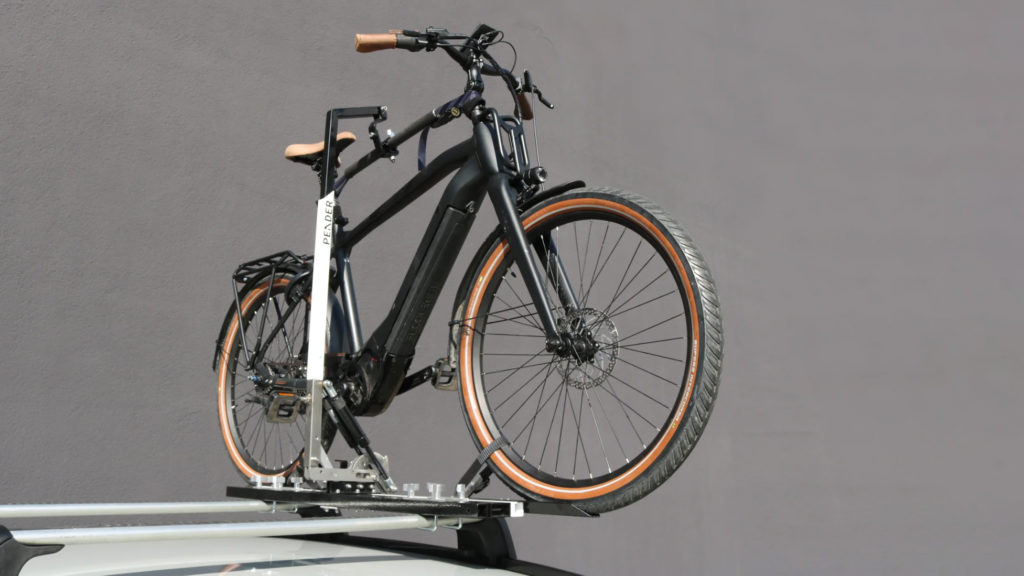 Bloc cadre de porte-vélo électrique suspendu (x2) – Etape Auto