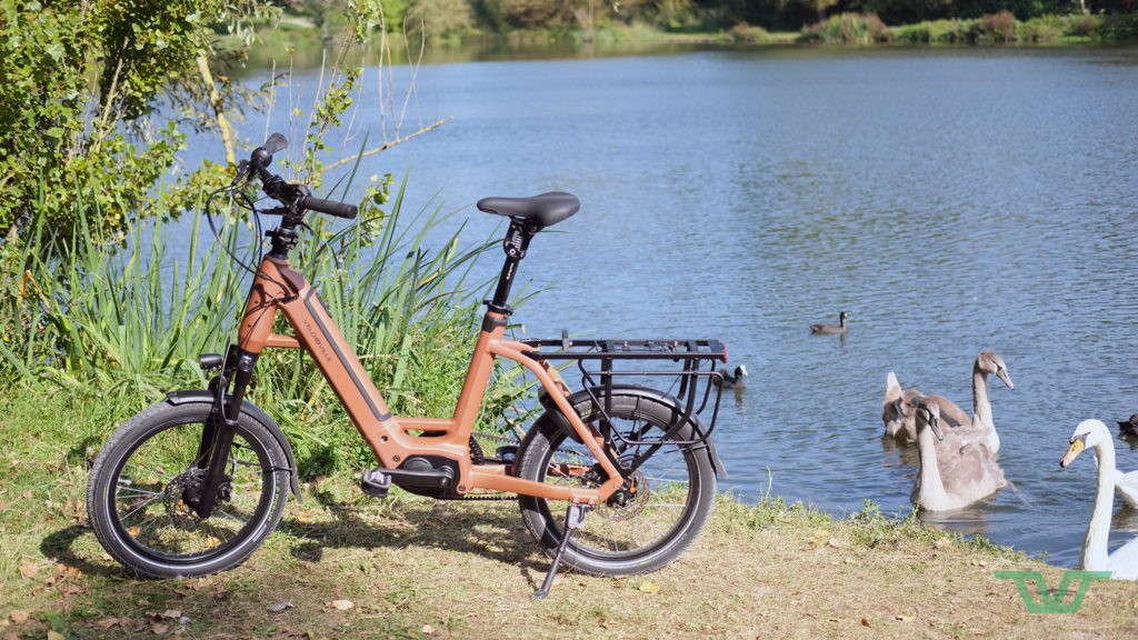 Un petit vélo qui attire (tous) les regards.