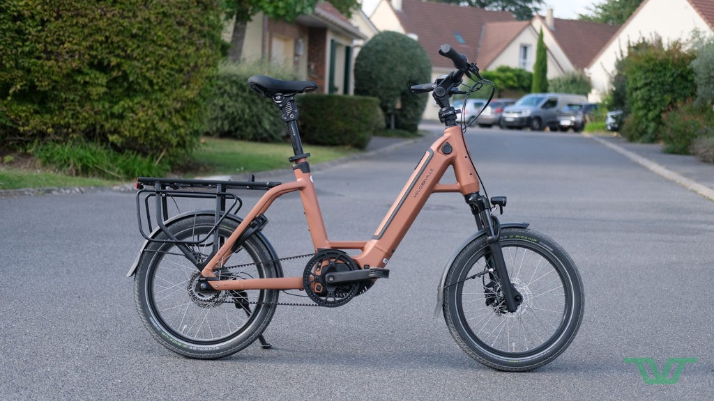 Un vélo à cadre ouvert, très facile à enjamber.