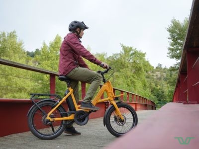 Un vélo compact pour des cyclistes de 1,40 à 1,90 m.