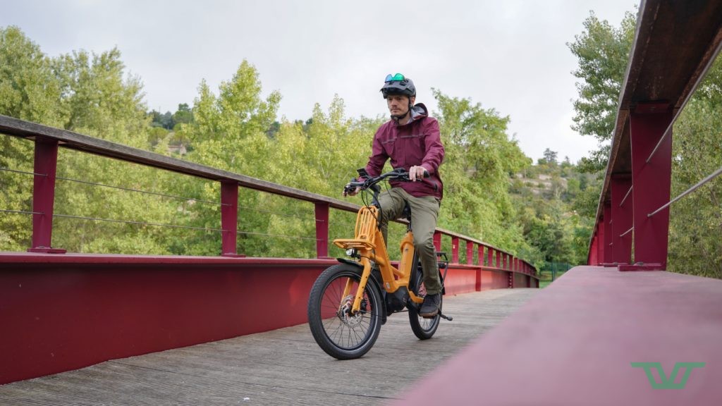 Un petit vélo très maniable.