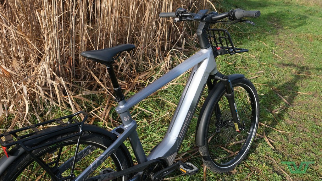 Un vélo au cadre alu très solide.