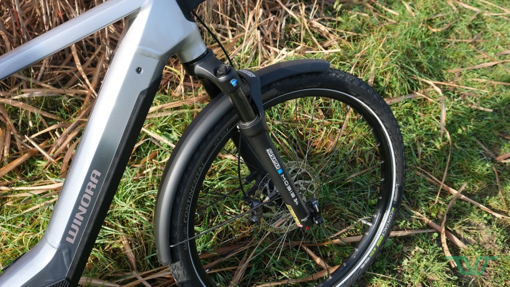 Une fourche idéale pour ce type de vélos.